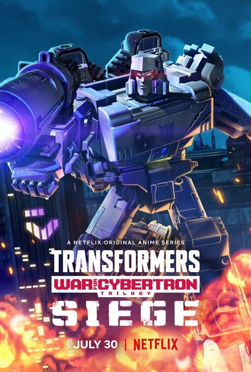 Megatron nel poster di Transformers: War For Cybertron Trilogy - L'assedio
