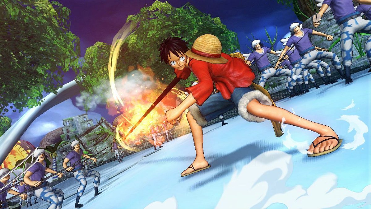 One Piece Rufy videogame