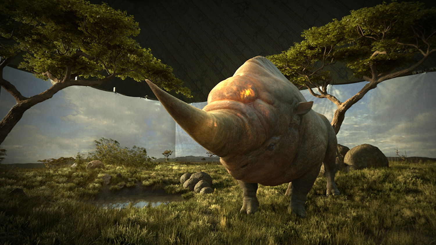 Clicca per vedere l'immagine originale L'Erumpent è la creatura che si perde a Central Park in Animali fantastici e dove trovarli