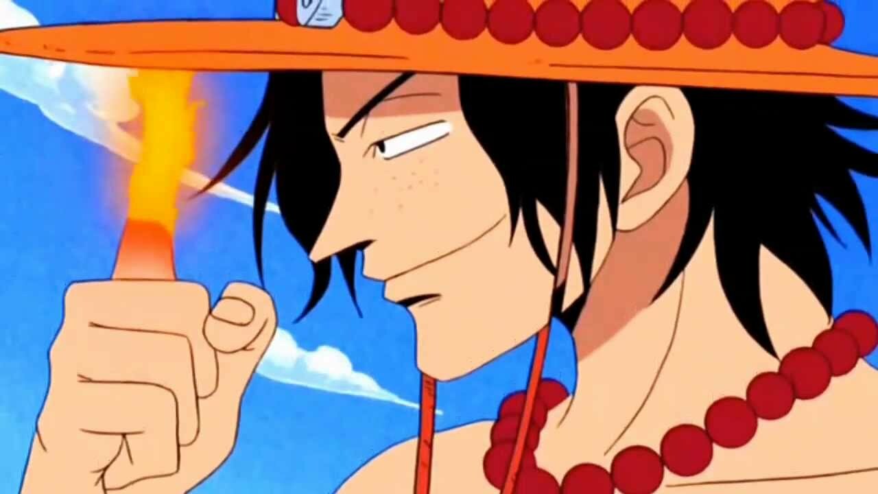 Clicca per vedere l'immagine originale One Piece Ace pugno di fuoco
