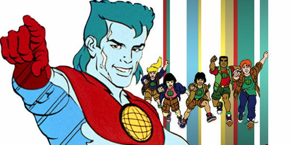 Clicca per vedere l'immagine originale Captain Planet diventerà un film