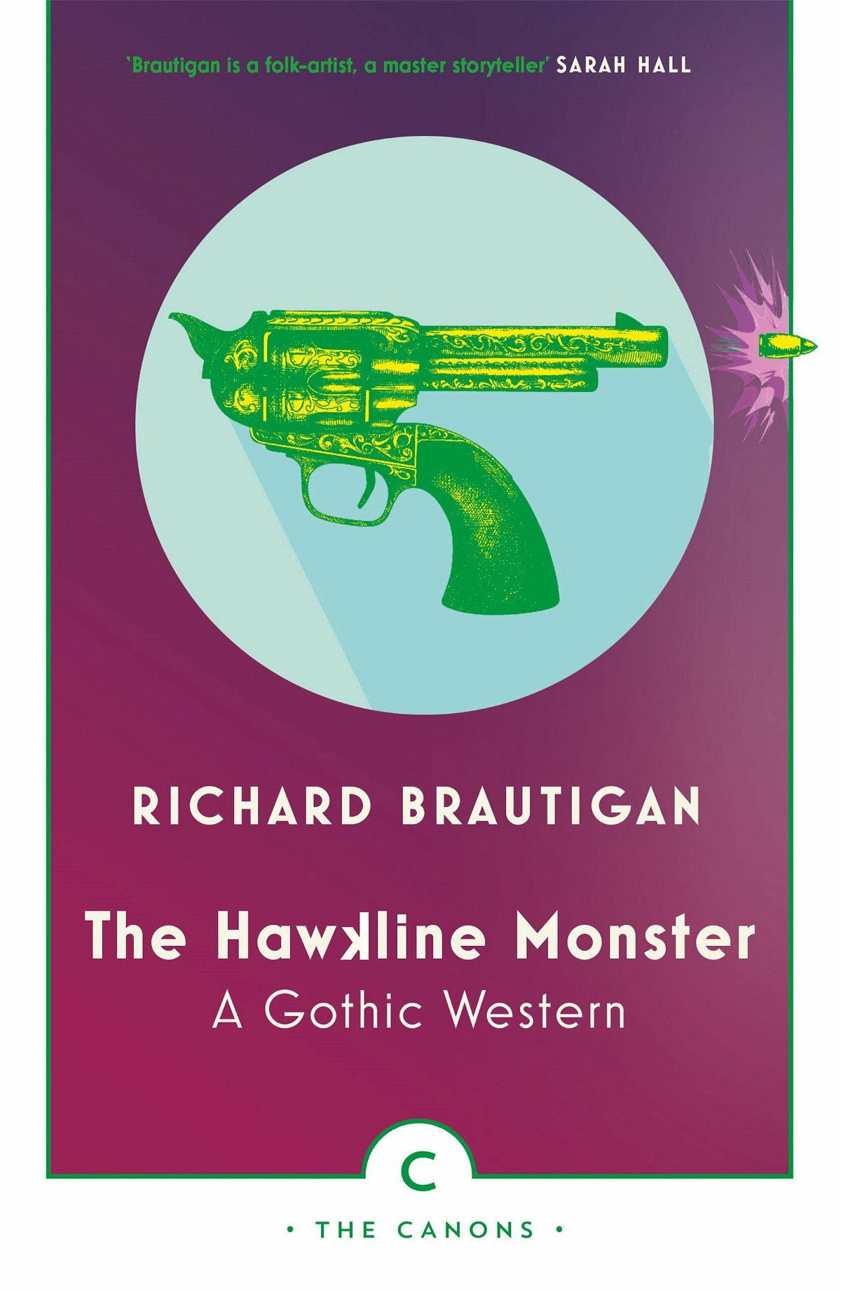 La copertina del libro The Hawkline Monster: Richard Brautigan