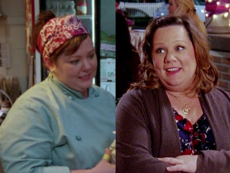 Una Mamma per Amica foto di Sookie differenze tra la prima e l'ultima stagione 