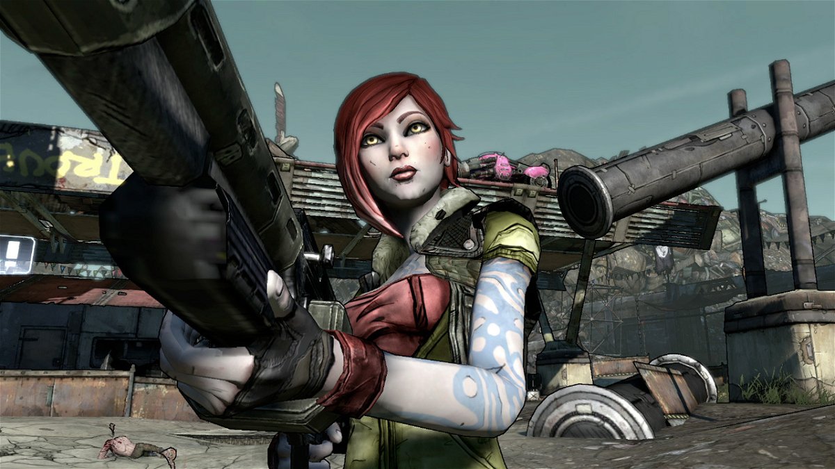 Lilith in un'immagine di gioco da Borderlands