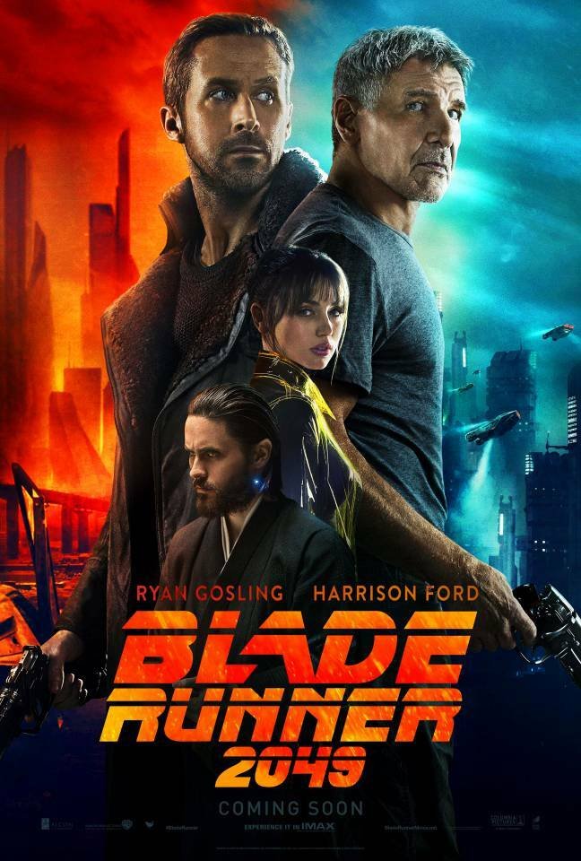 Il poster di Blade Runner 2049 di Denis Villeneuve