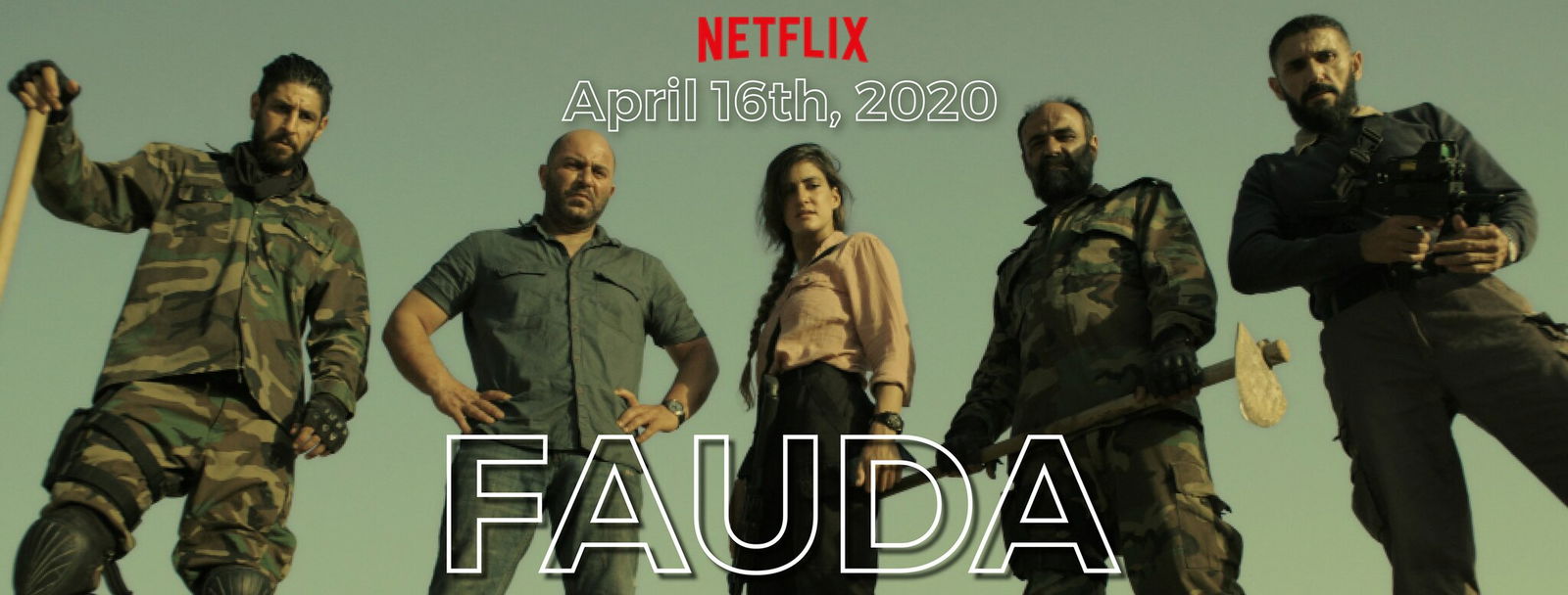 Clicca per vedere l'immagine originale Poster di Fauda