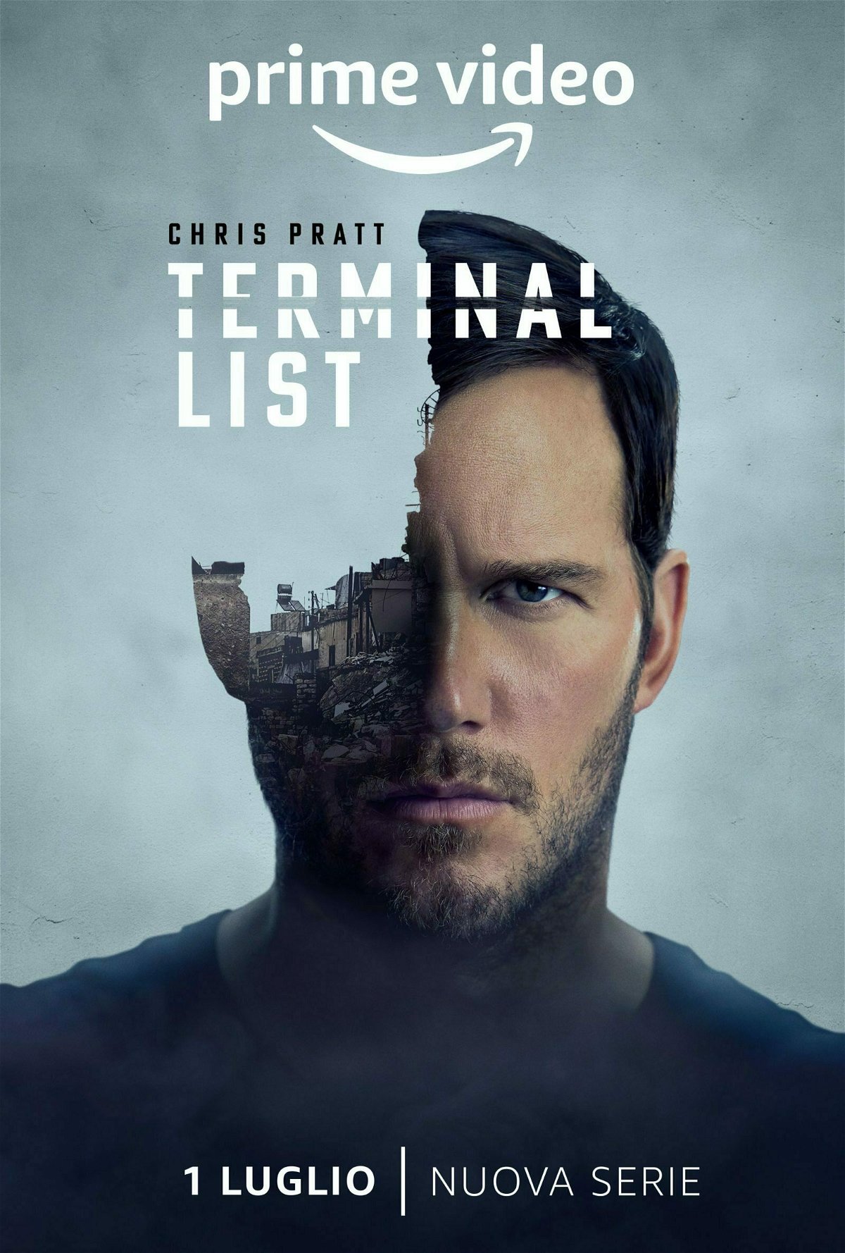 Terminal List - Chris Pratt nel poster