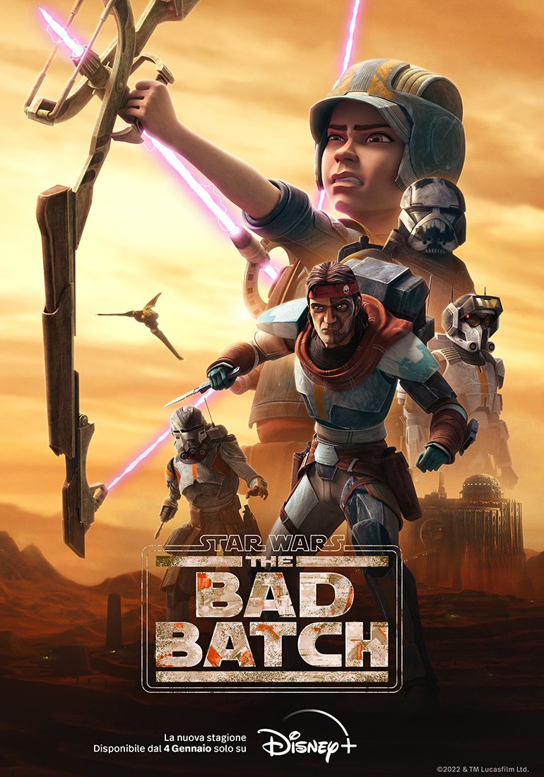 Star Wars: The Bad Batch season 2 | Ang mga pangunahing tauhan sa ilalim ng ginintuang kalangitan