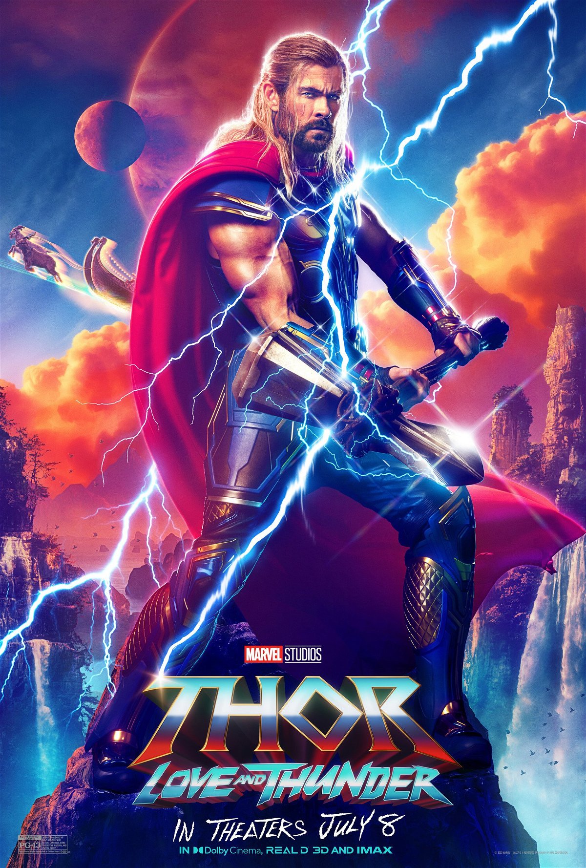 Thor: love and thunder - poster di Thor