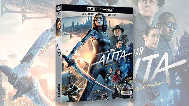 Copertina di Alita - Angelo della Battaglia in 4K UHD: il futuro ad altissima definizione di Robert Rodriguez
