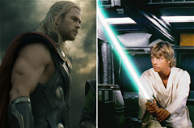 Portada de las películas de Marvel Studios que rinden homenaje a Star Wars... ¡cortando una extremidad a los protagonistas!