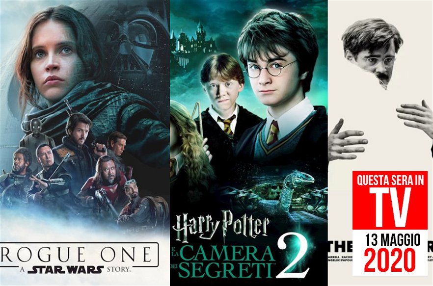 Copertina di Film in TV stasera: Rogue One e Harry Potter nella serata del 13 maggio