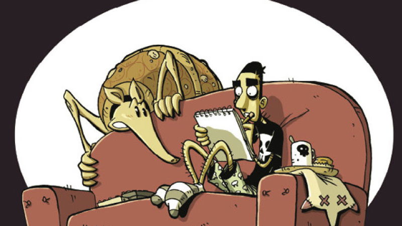 Copertina di La profezia dell'armadillo: iniziate le riprese del film tratto dalla graphic novel di Zerocalcare