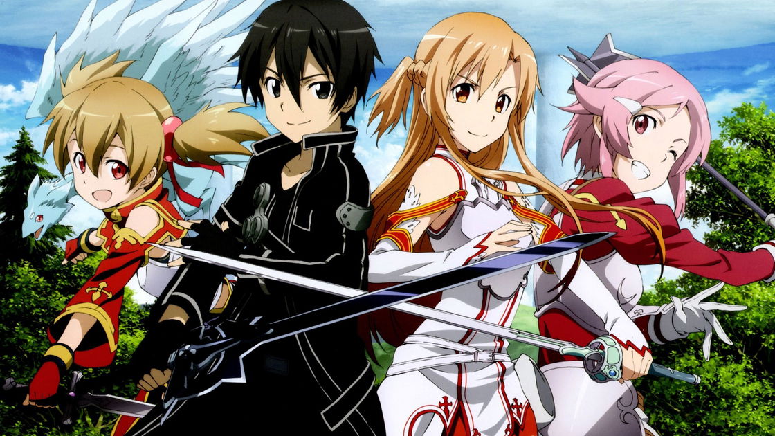Εξώφυλλο Sword Art Online: η σειρά προβολής των ταινιών anime και κινουμένων σχεδίων