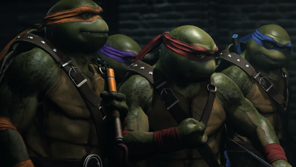 Copertina di Injustice 2, nel picchiaduro DC arrivano... le Tartarughe Ninja!