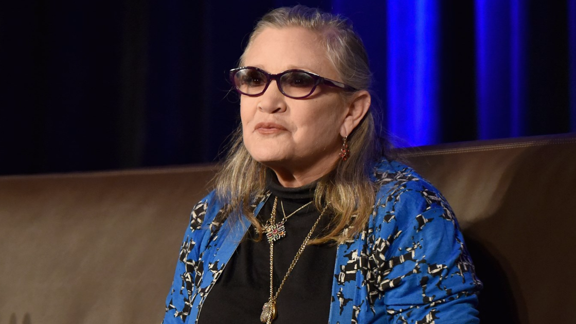 Copertina di Carrie Fisher: l'autopsia rivela la presenza di droghe nell'organismo
