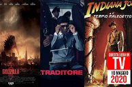 Portada de Film on TV Tonight: 10 de mayo con Indiana Jones, Godzilla y The Traitor