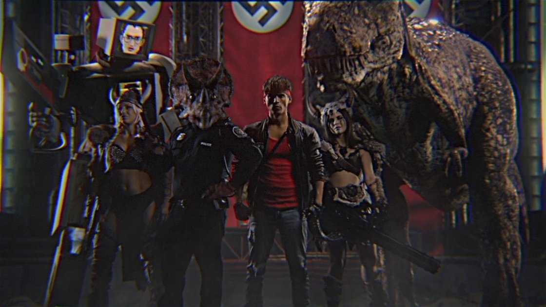 Copertina di Kung Fury 2: le riprese in estate, con Schwarzenegger e Fassbender