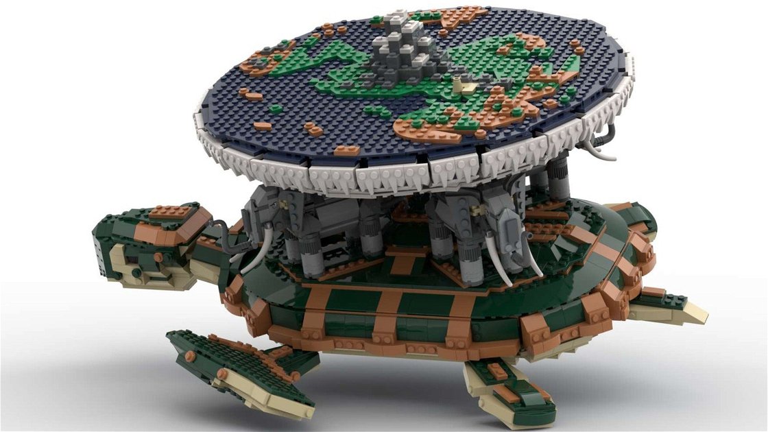 Copertina di Terry Pratchett's Discworld raggiunge i 10mila supporter su LEGO Ideas
