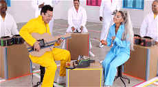 Cover by Ariana Grande, Jimmy Fallon and The Roots play live with Nintendo Labo
