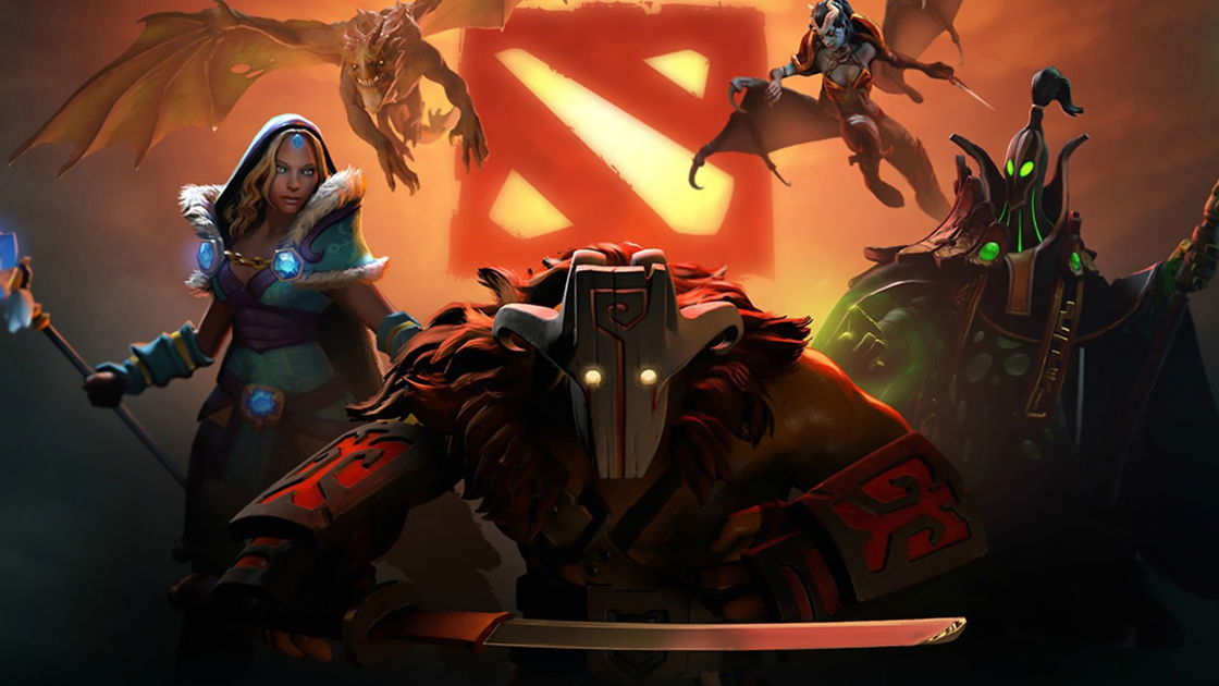 Copertina di Dota 2 di Valve diventerà una serie animata per Netflix