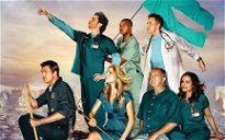 Scrubs, ER, Dr. House, Grey's Anatomy 的封面：演员们庆祝医生和护士