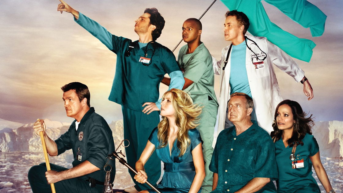 Copertina di Scrubs, E.R., Dr. House, Grey's Anatomy: il cast celebra medici e infermieri