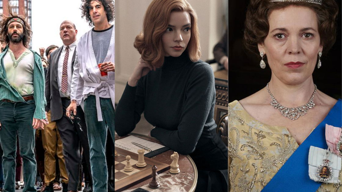 Copertina di Golden Globe 2021, le nomination: dominano Il processo ai Chicago 7 e The Crown