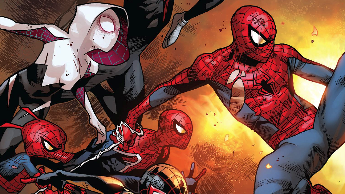 Copertina di Marvel presenta il primo Spider-Man LGBTQ+