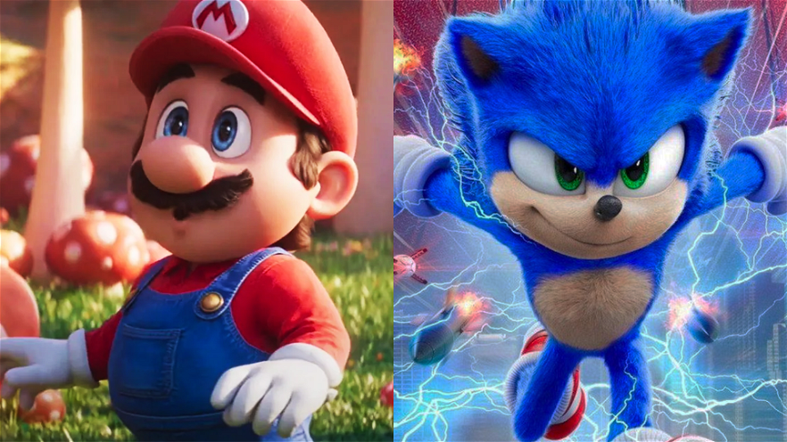 Sonic defends Super Mario from the controversy over his butt