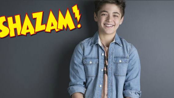 Copertina di Asher Angel: ha un volto il giovane Billy Batson per il film DC Shazam
