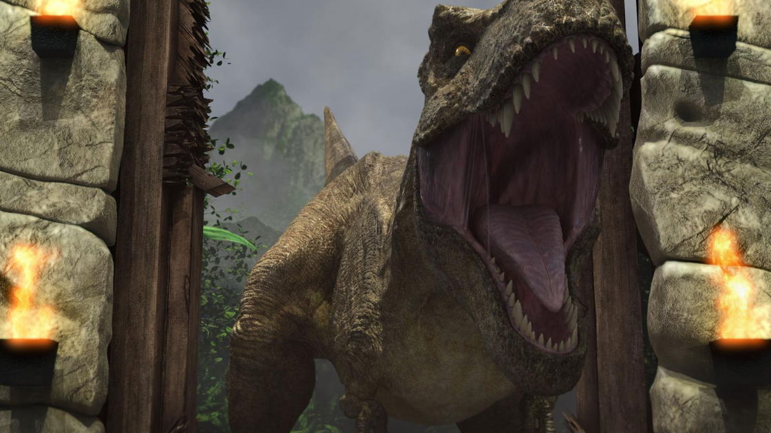 Copertina di Jurassic World: Camp Cretaceus, la serie animata Netflix si mostra nel primo teaser trailer