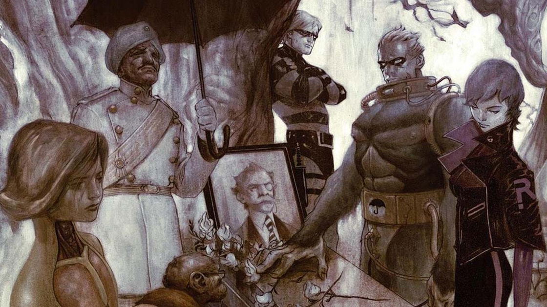 Copertina di Umbrella Academy dà alle stampe il terzo volume, Hotel Oblivion