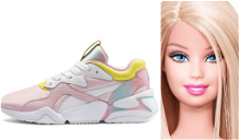 Copertina di Puma ha lanciato una collezione di scarpe per il 60esimo compleanno di Barbie