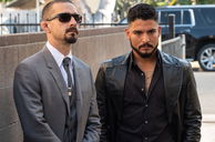 Copertina di Shia LaBeouf e gli enormi, veri tatuaggi per il film di David Ayer