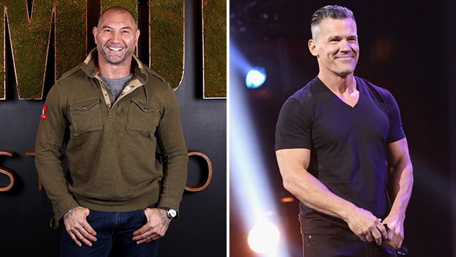Copertina di Avengers 4: Dave Bautista e la sfida di muscoli con Josh Brolin