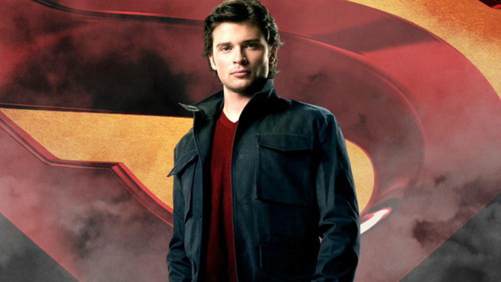 Copertina di Smallville, Tom Welling e il costume di Superman mai indossato