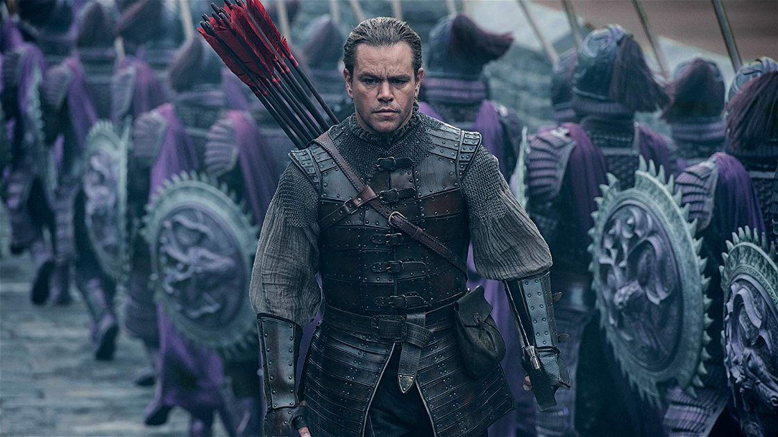 Copertina di The Great Wall, trama e cast del film con Matt Damon