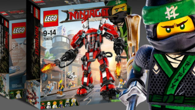 Copertina di LEGO Ninjago - Il Film, ecco i set ispirati alla pellicola