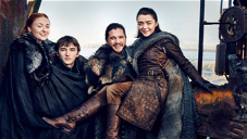 Copertina di Game of Thrones: trailer da record e riunione degli Stark per EW