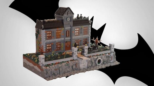 Copertina di L'Arkham Asylum in versione LEGO: una pazzia da 18mila mattoncini!