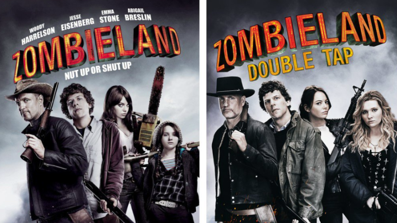 Copertina di Zombieland 2: il poster, il titolo, il cast e la 10 years challenge