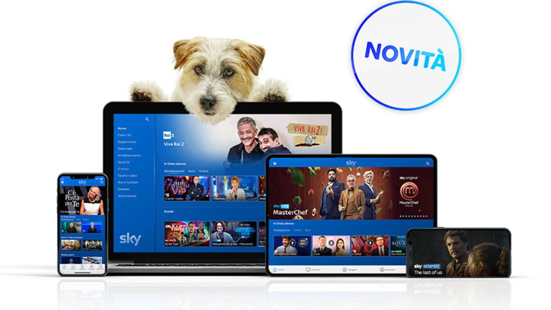 Copertina di I canali Rai, Mediaset e La7 su Sky Go
