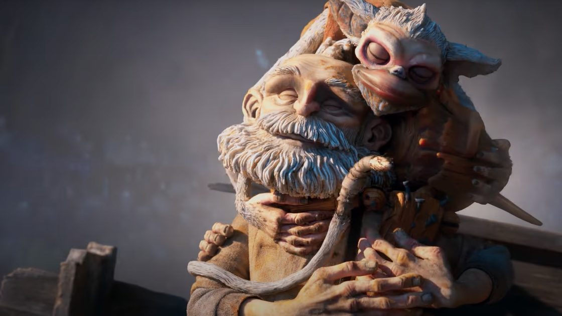 Copertina di Pinocchio di Del Toro ci farà piangere, a giudicare dal teaser trailer