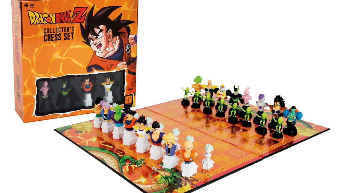 Llega la portada de Dragon Ball Chess y tienen un aura poderosa