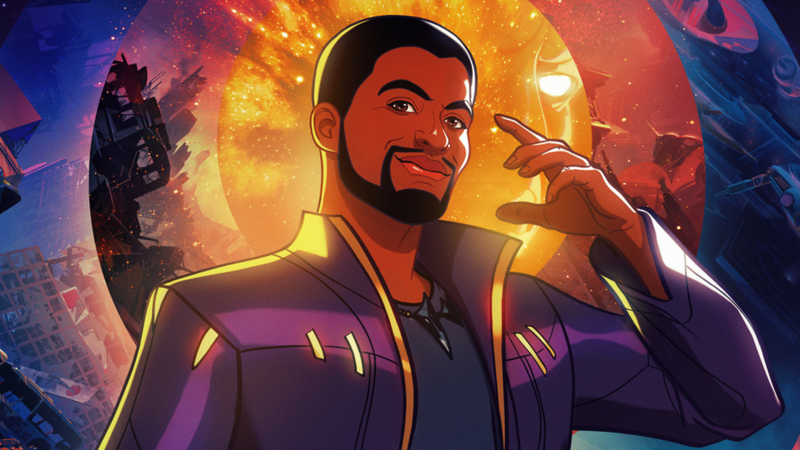 Portada de ¿Y si...? 20 curiosidades y huevos de pascua del episodio 2 dedicado a T'Challa / Star-Lord