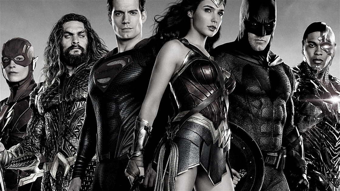 Copertina di Justice League: novità dal dietro le quinte e un nuovo trailer della Snyder Cut per l'anniversario del film