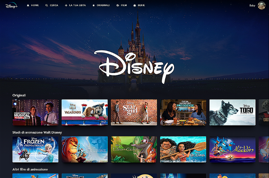 Copertina di Disney: tutti i film, le serie TV e gli originali in catalogo su Disney+