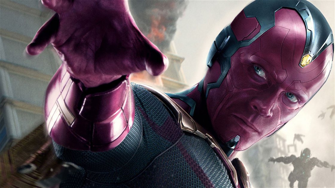 Copertina di Avengers: Infinity War, la (straziante) morte di Visione in un artwork inedito