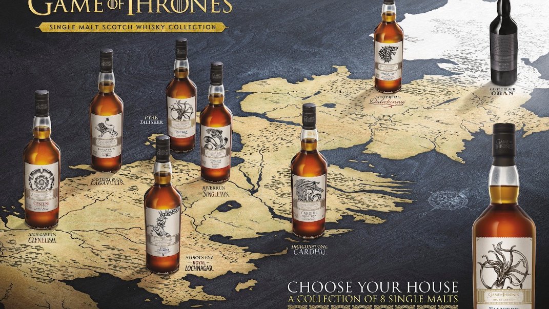 Copertina di Whisky, birre, vino e non solo: i modi migliori per brindare alla fine di Game of Thrones